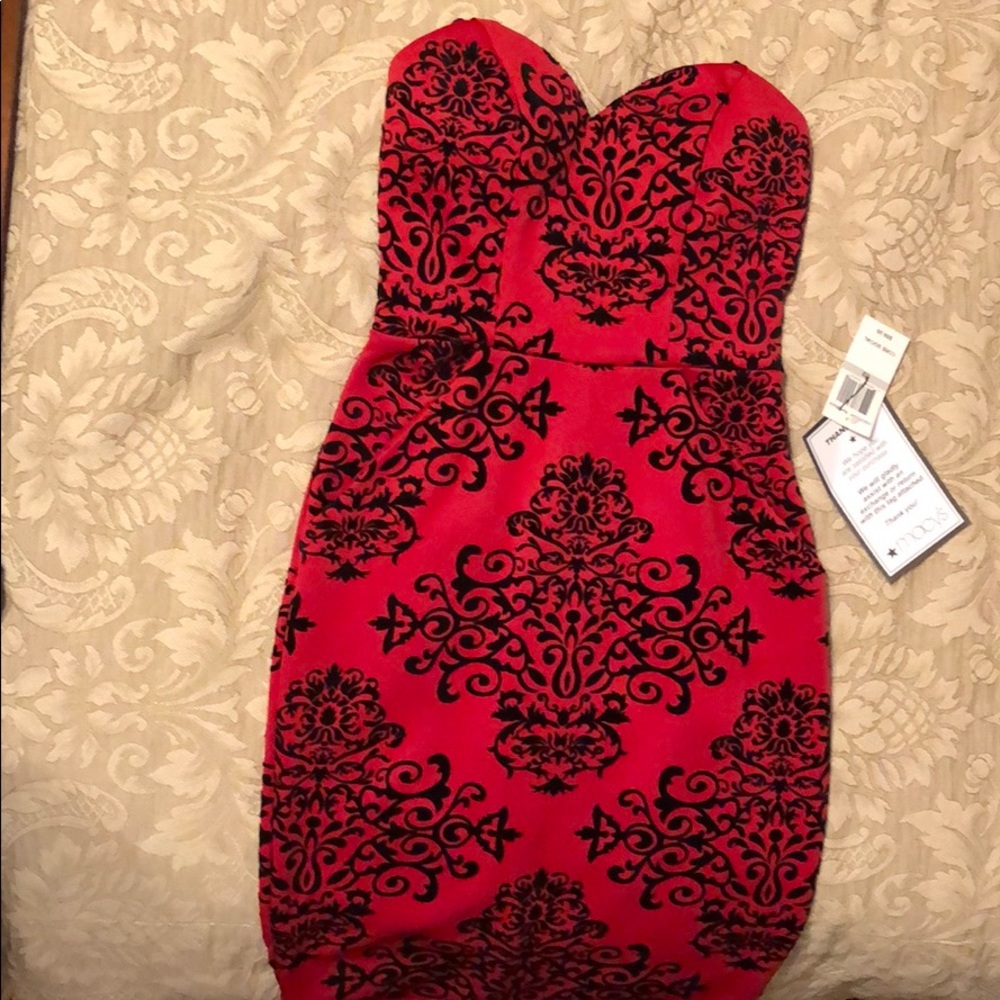 Red Macy’s Dress